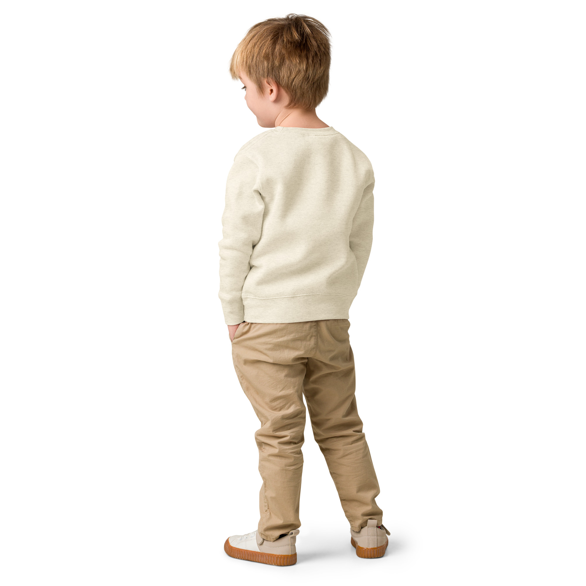 Sudadera de cuello redondo para niño - Imagen 3
