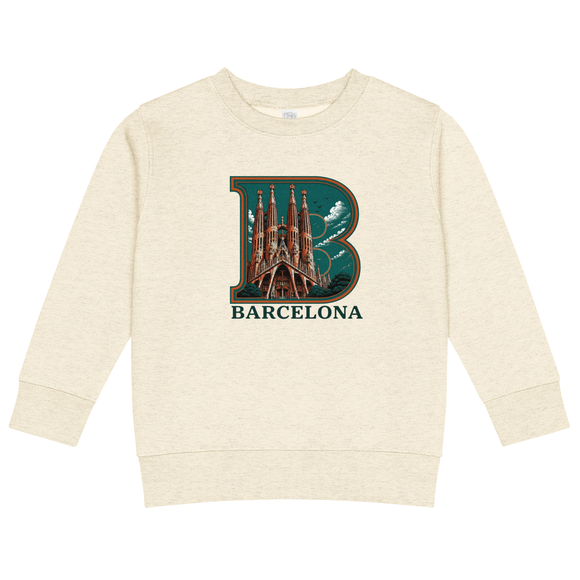 Sudadera de cuello redondo para niño - Imagen 2