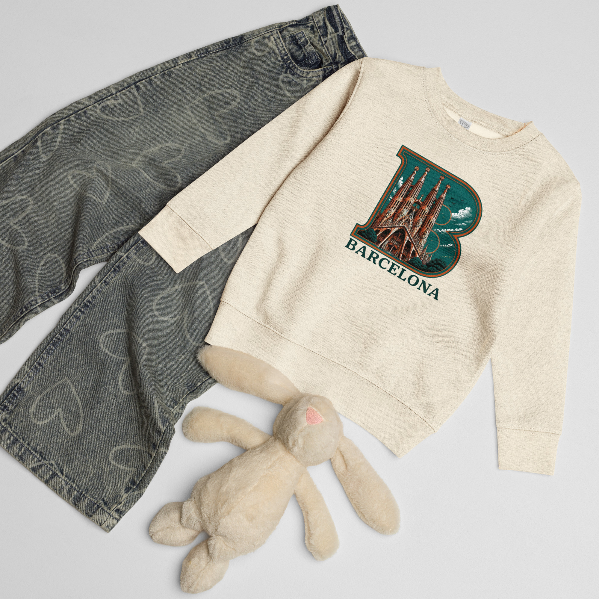 Sudadera de cuello redondo para niño - Imagen 5