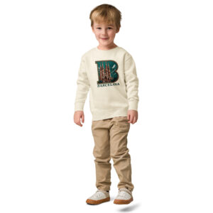 Sudadera de cuello redondo para niño