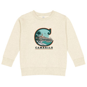 Sudadera de cuello redondo para niño