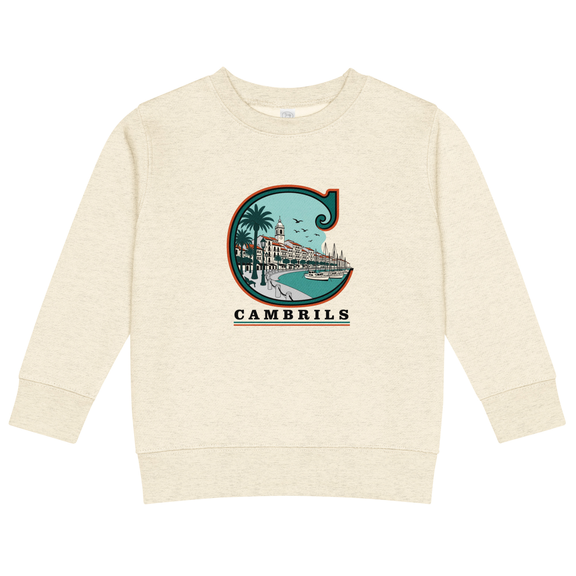Sudadera de cuello redondo para niño