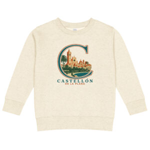 Sudadera de cuello redondo para niño