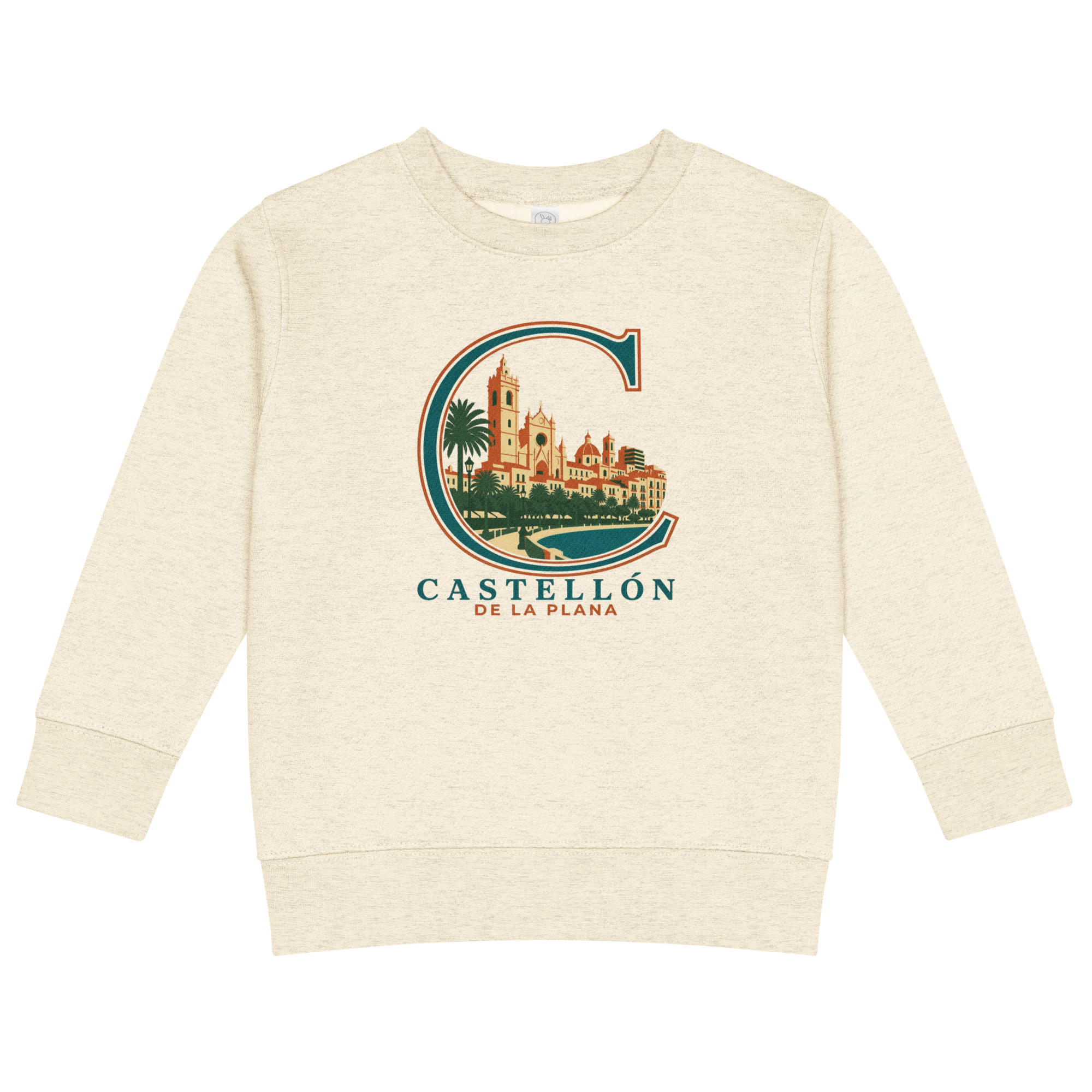 Sudadera de cuello redondo para niño
