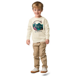 Sudadera de cuello redondo para niño