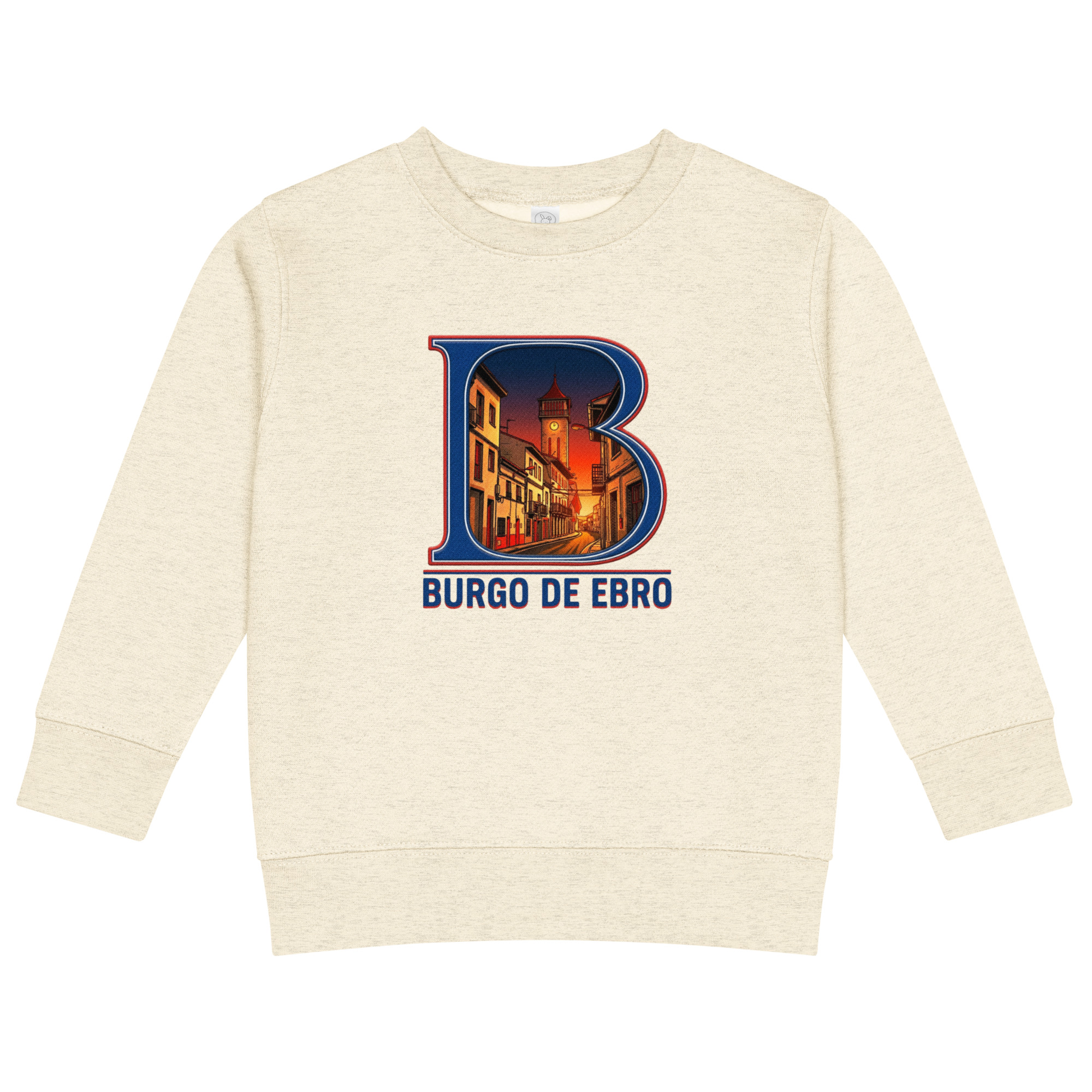 Sudadera de cuello redondo para niño