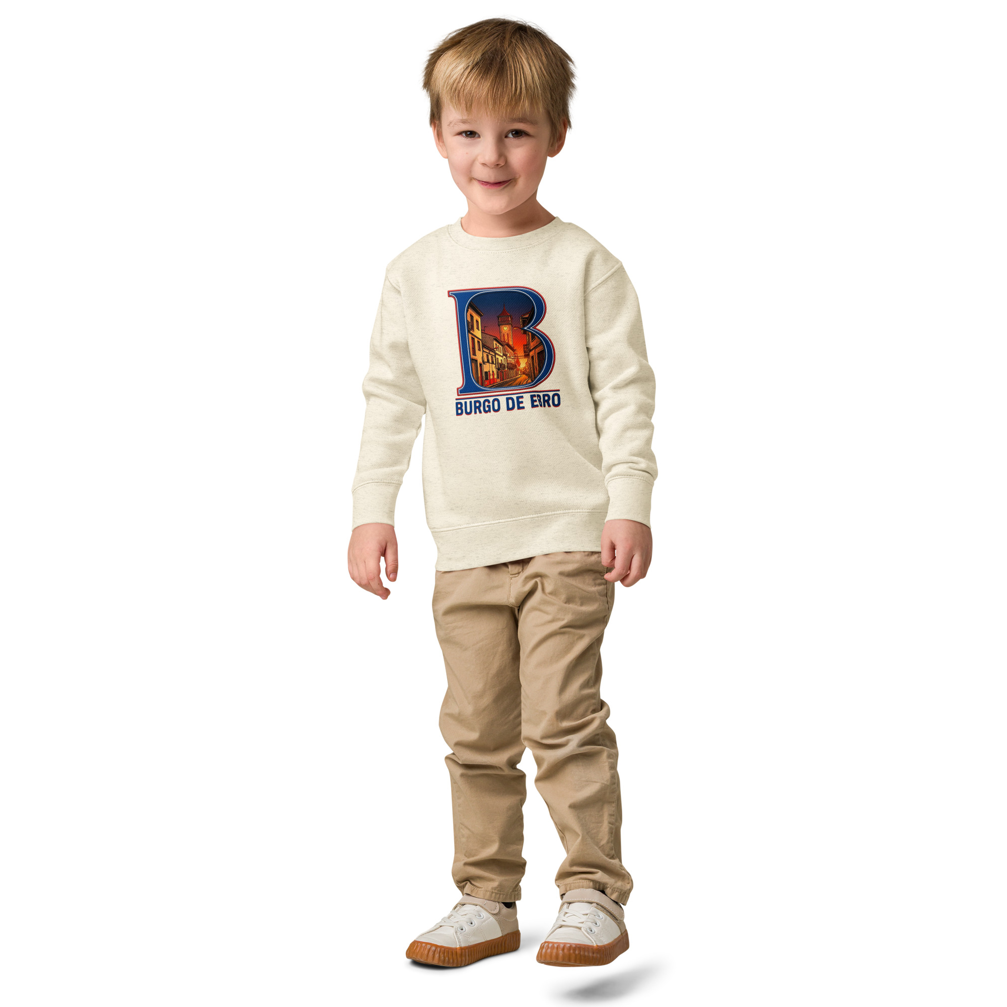 Sudadera de cuello redondo para niño - Imagen 3