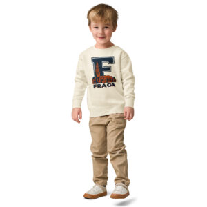 Sudadera de cuello redondo para niño