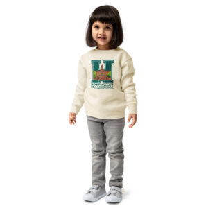 Sudadera de cuello redondo para niño