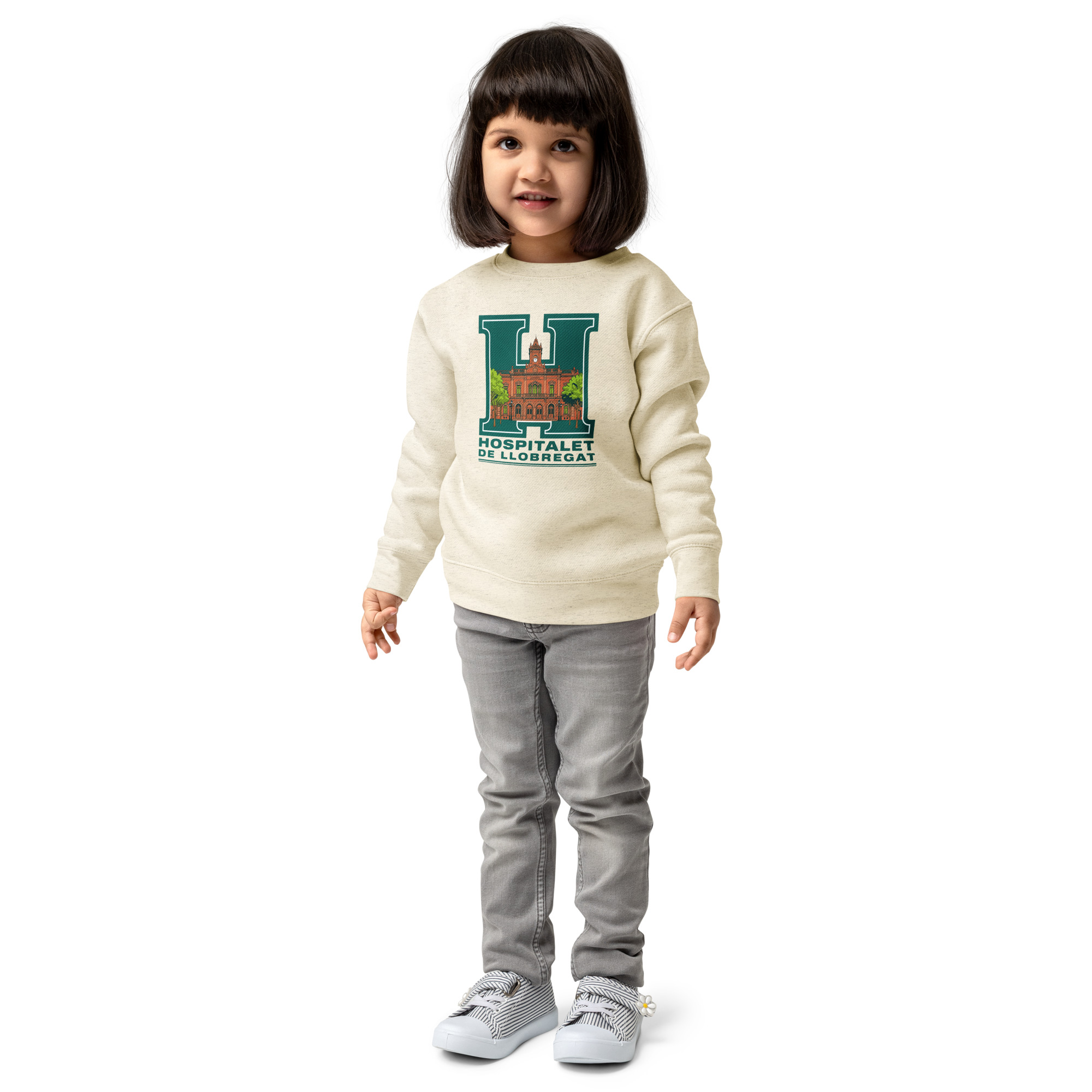 Sudadera de cuello redondo para niño