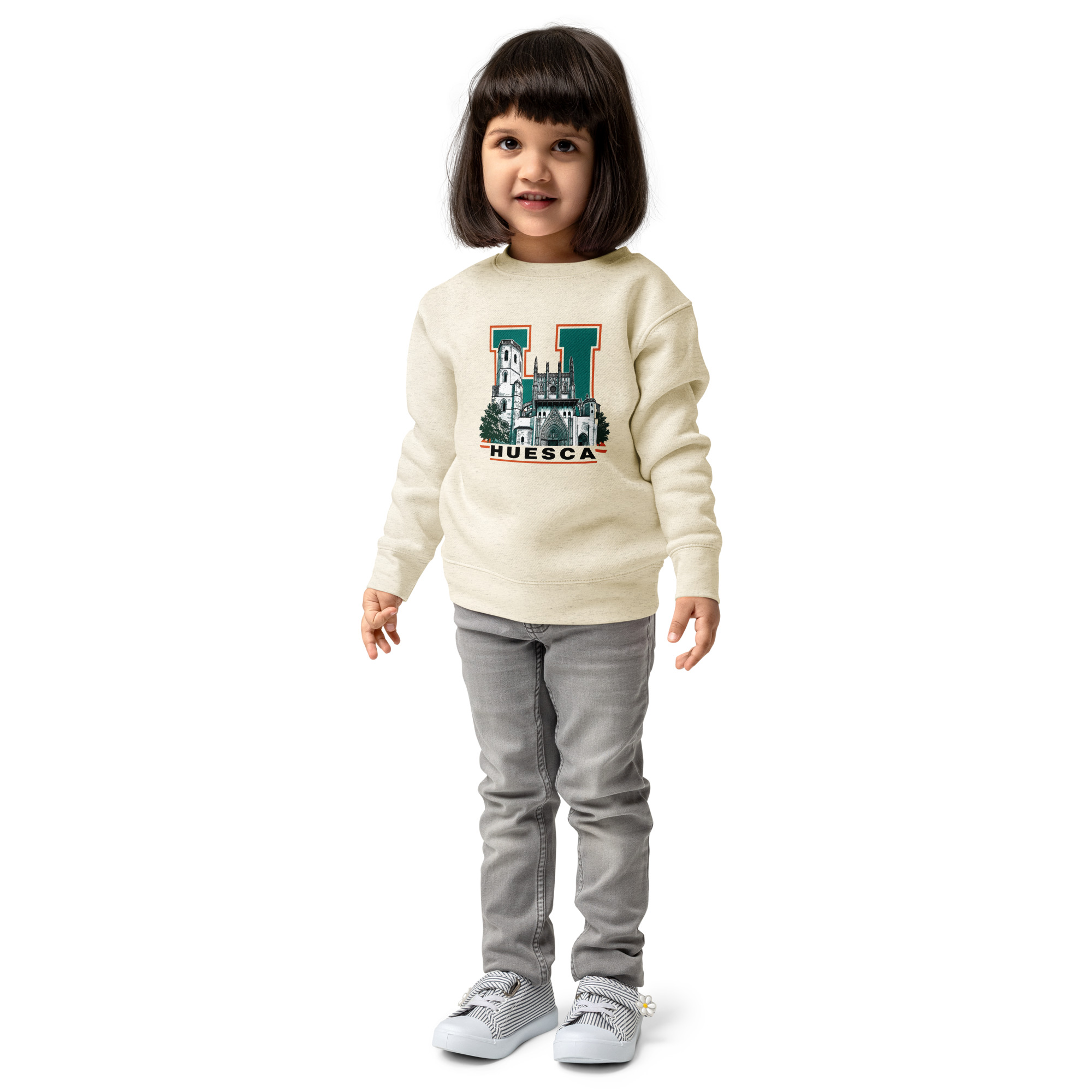 Sudadera de cuello redondo para niño