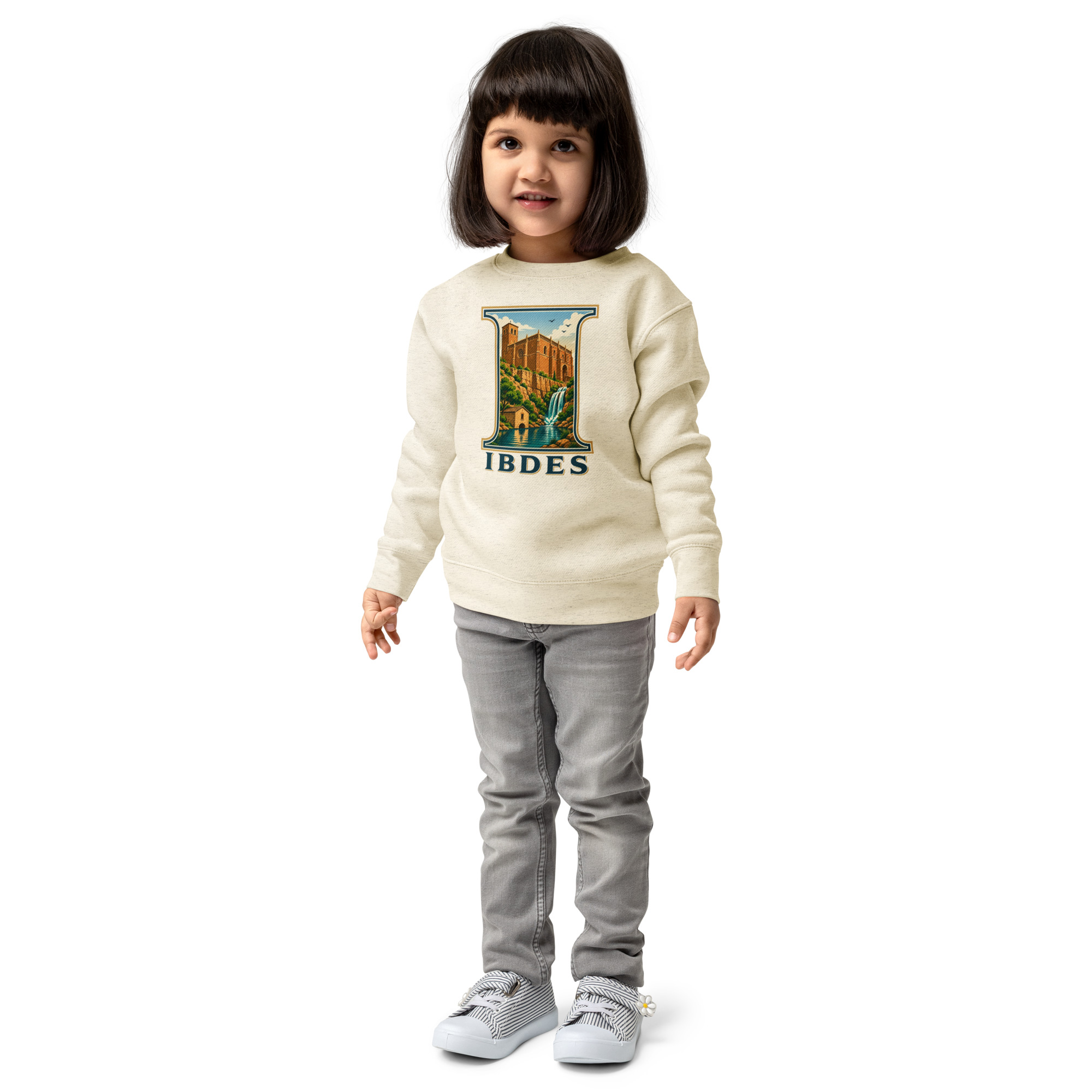 Sudadera de cuello redondo para niño