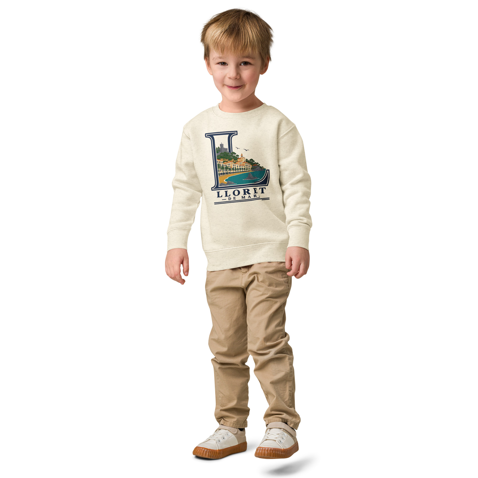 Sudadera de cuello redondo para niño - Imagen 4
