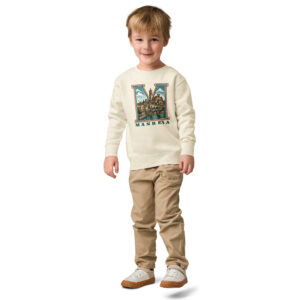 Sudadera de cuello redondo para niño
