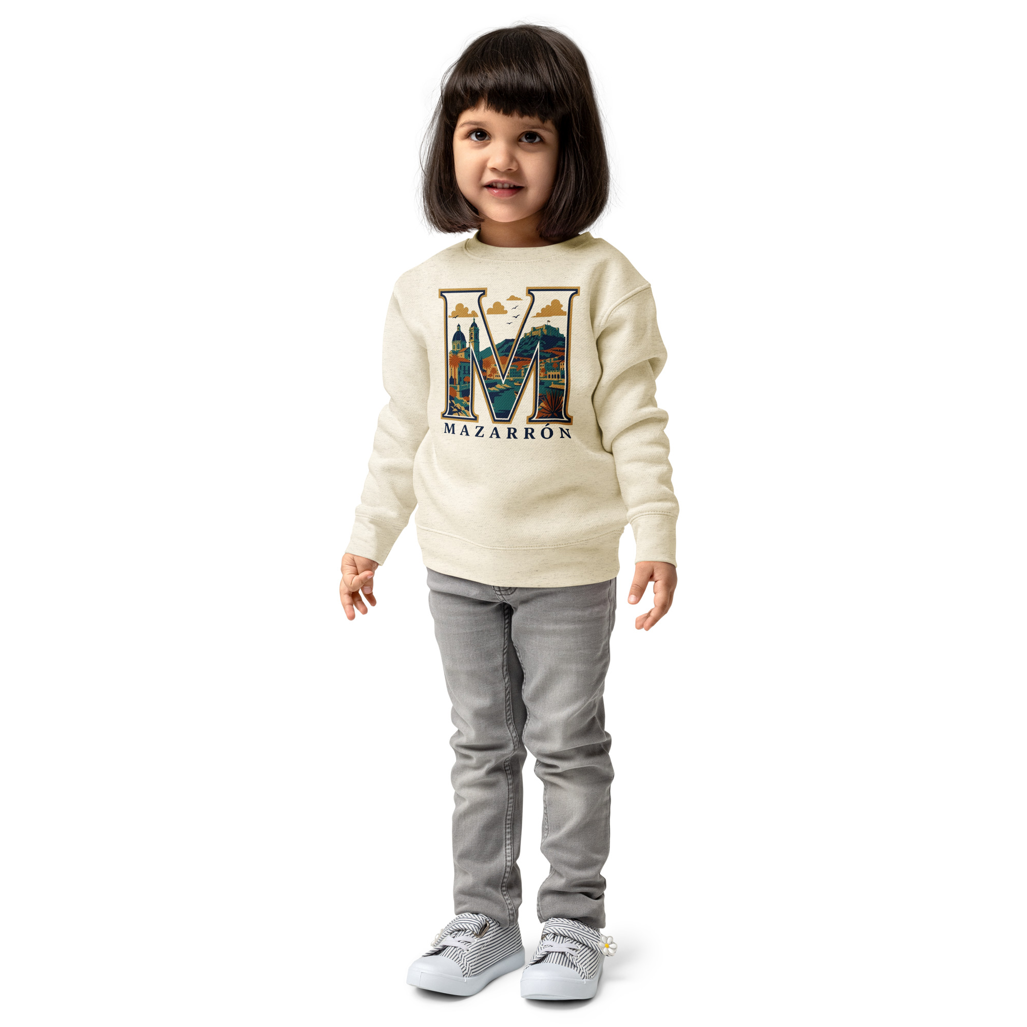 Sudadera de cuello redondo para niño