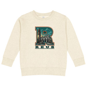 Sudadera de cuello redondo para niño