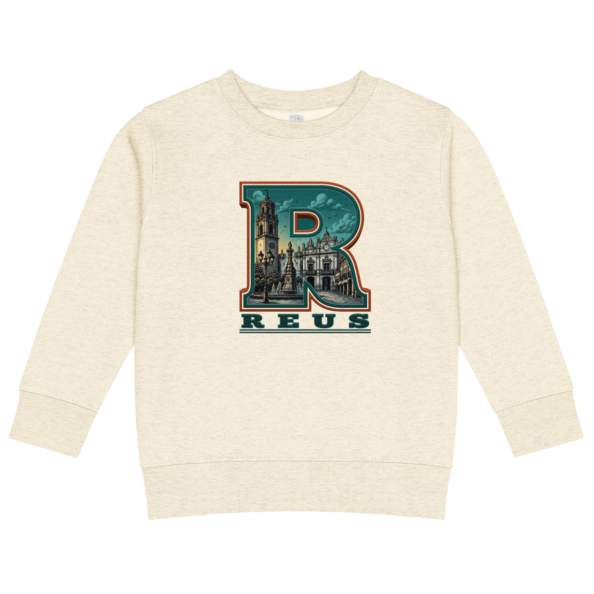 Sudadera de cuello redondo para niño