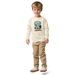Sudadera de cuello redondo para niño