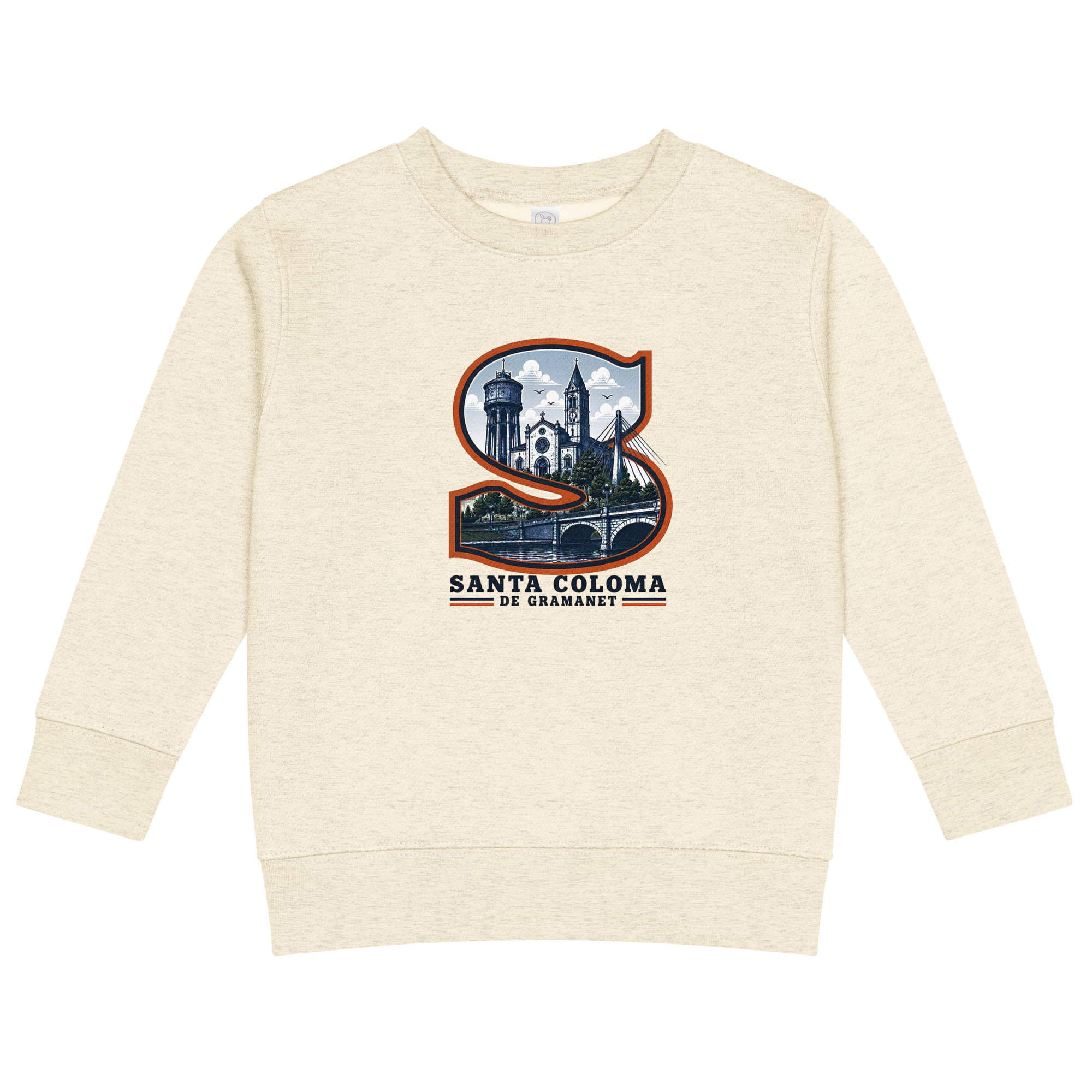 Sudadera de cuello redondo para niño - Imagen 2