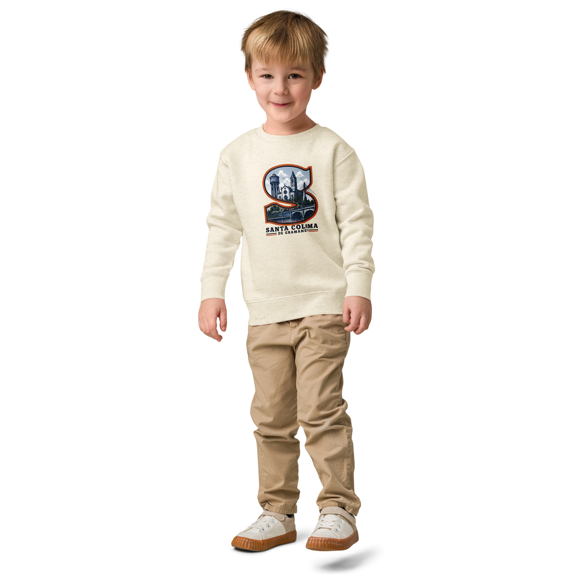 Sudadera de cuello redondo para niño - Imagen 3