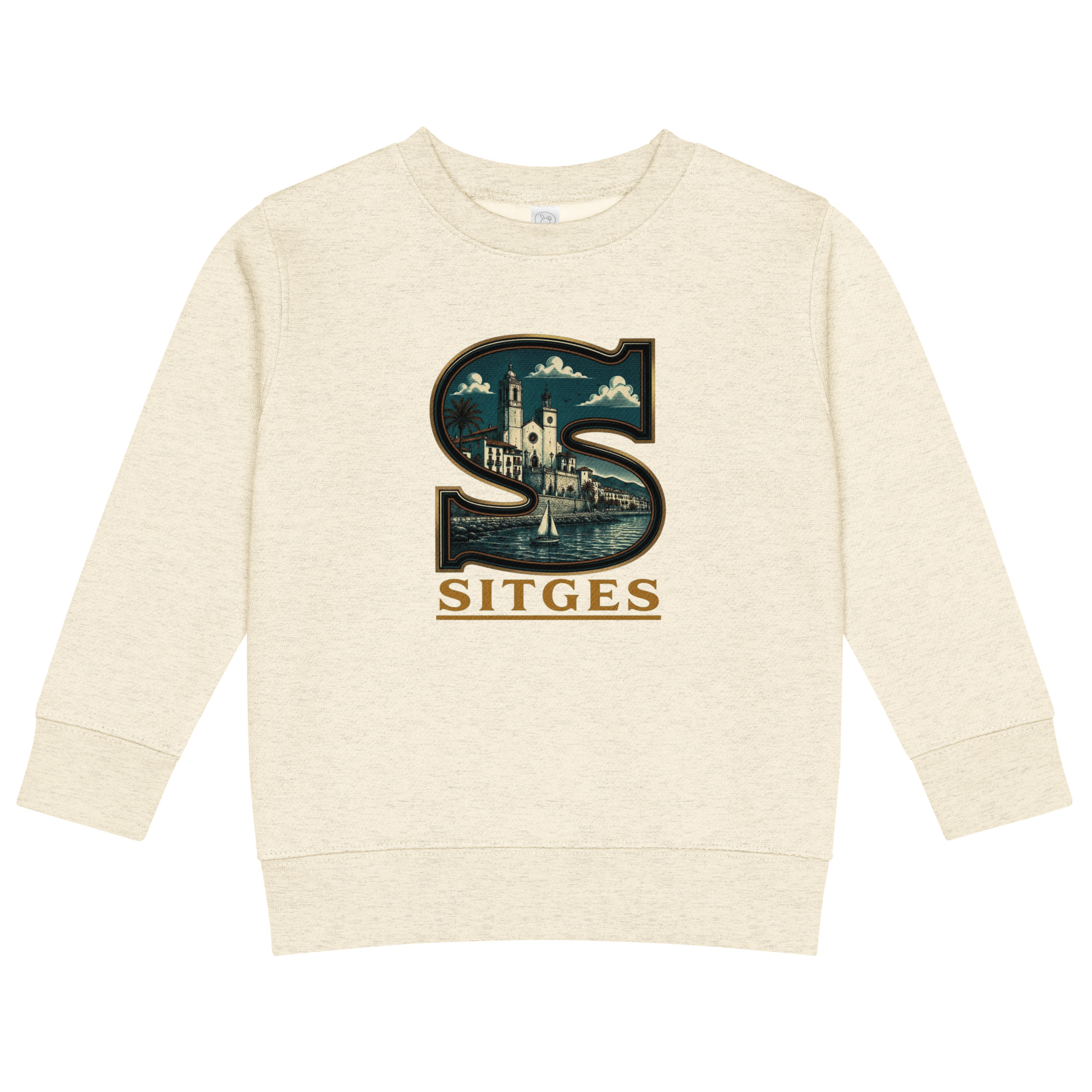 Sudadera de cuello redondo para niño - Imagen 2