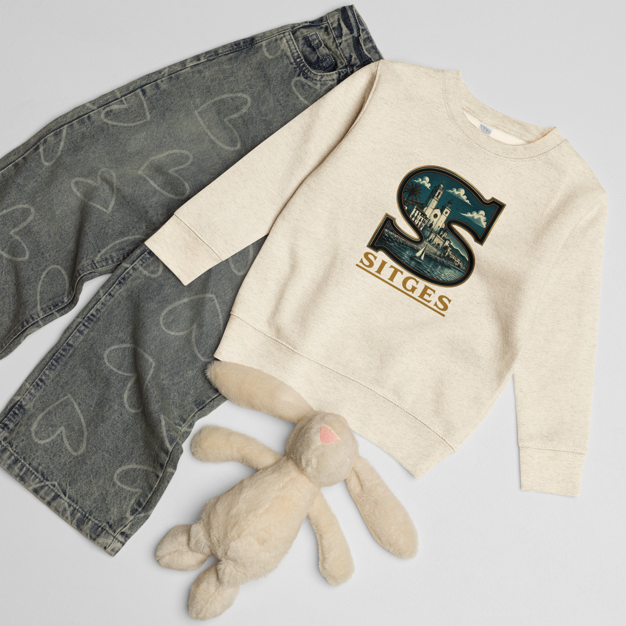 Sudadera de cuello redondo para niño - Imagen 5