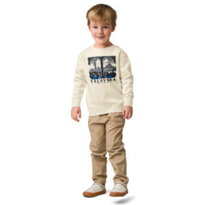 Sudadera de cuello redondo para niño