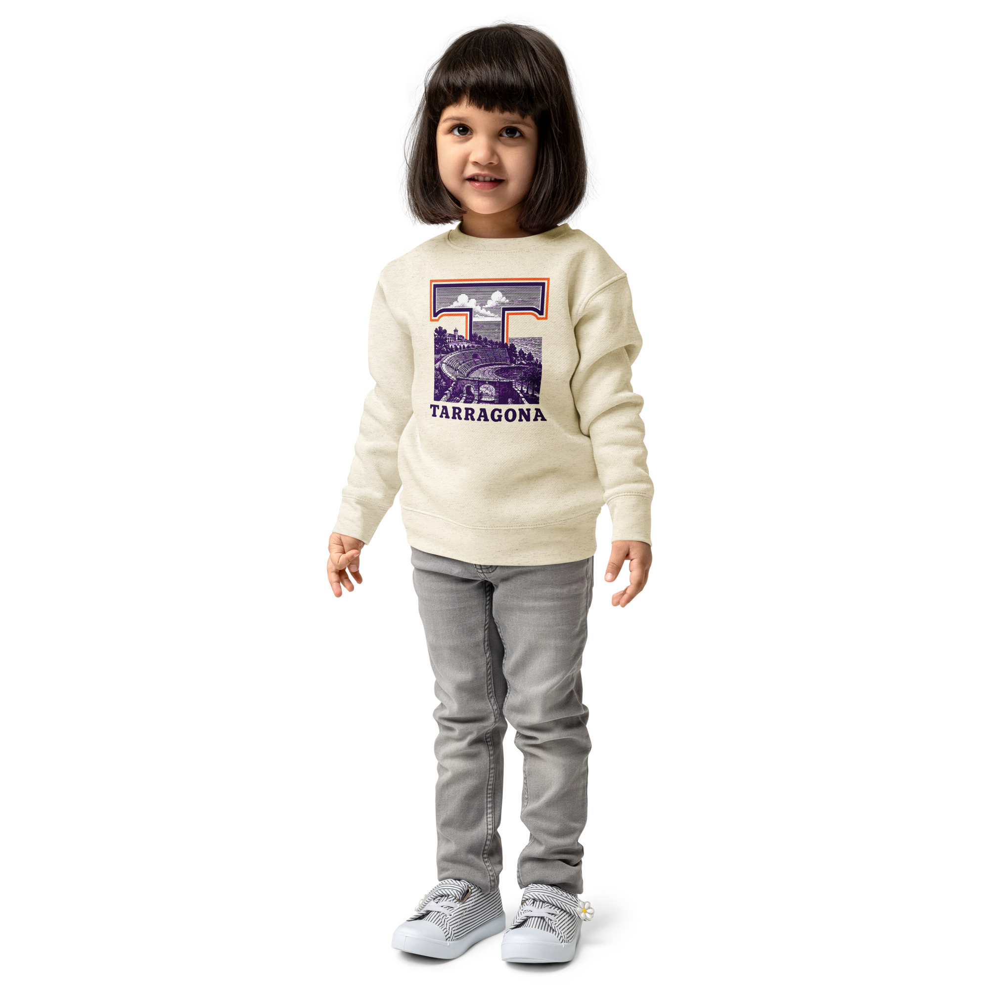 Sudadera de cuello redondo para niño
