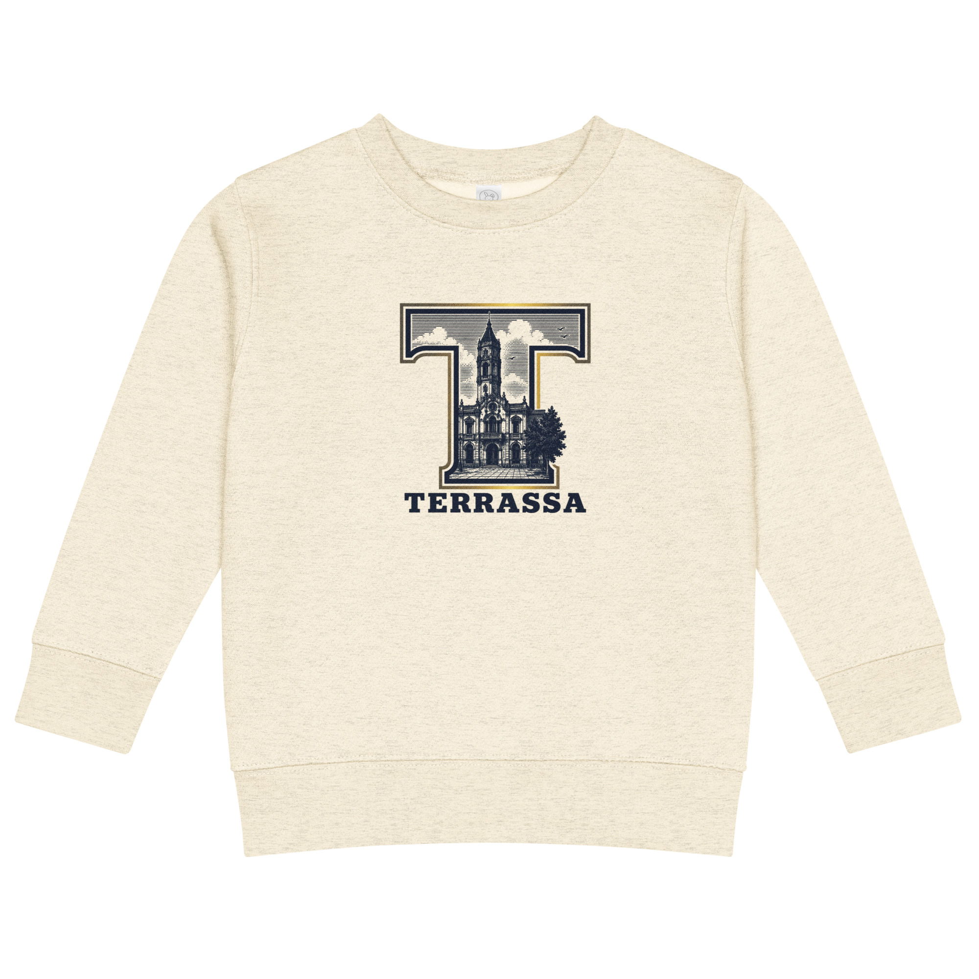 Sudadera de cuello redondo para niño - Imagen 2