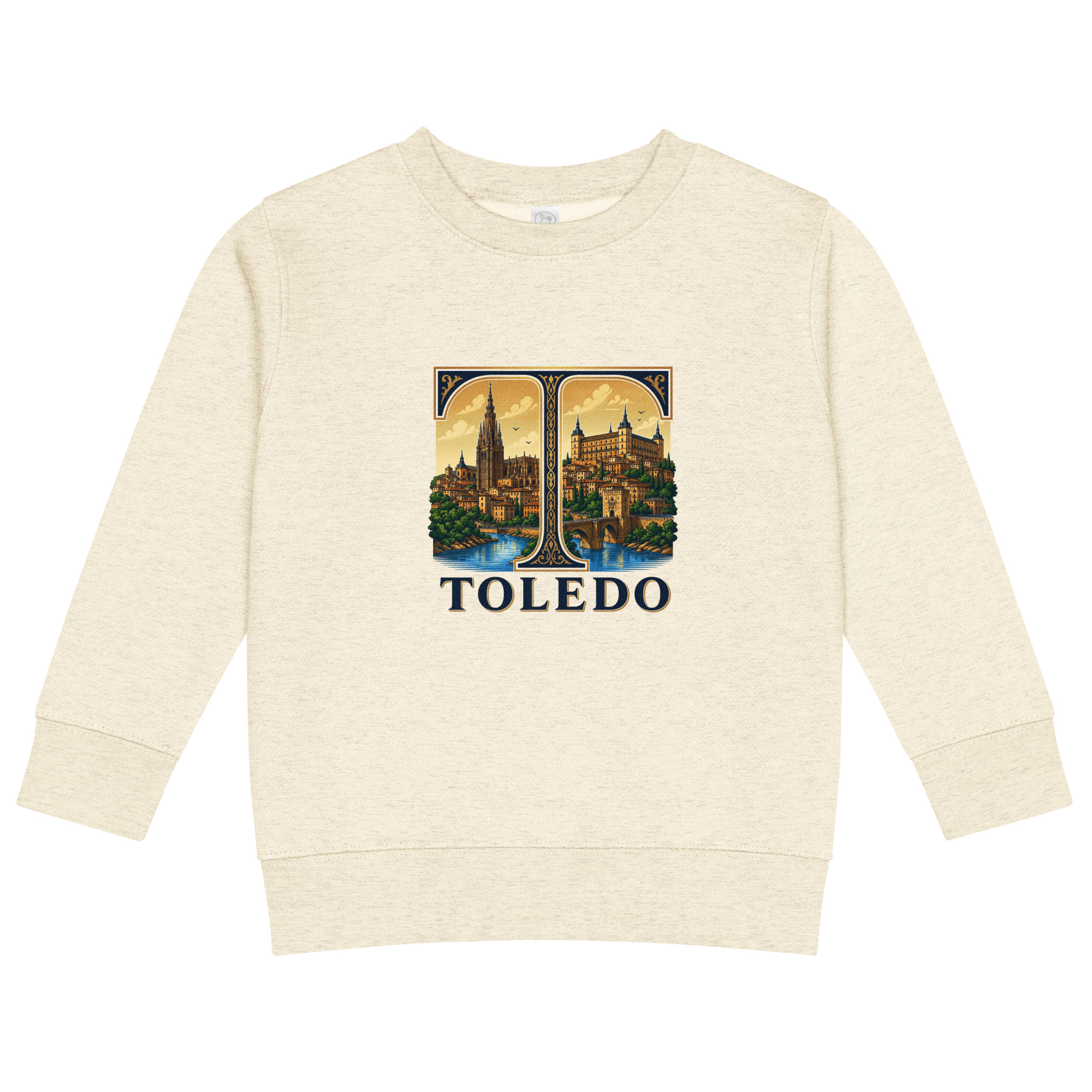 Sudadera de cuello redondo para niño - Imagen 2