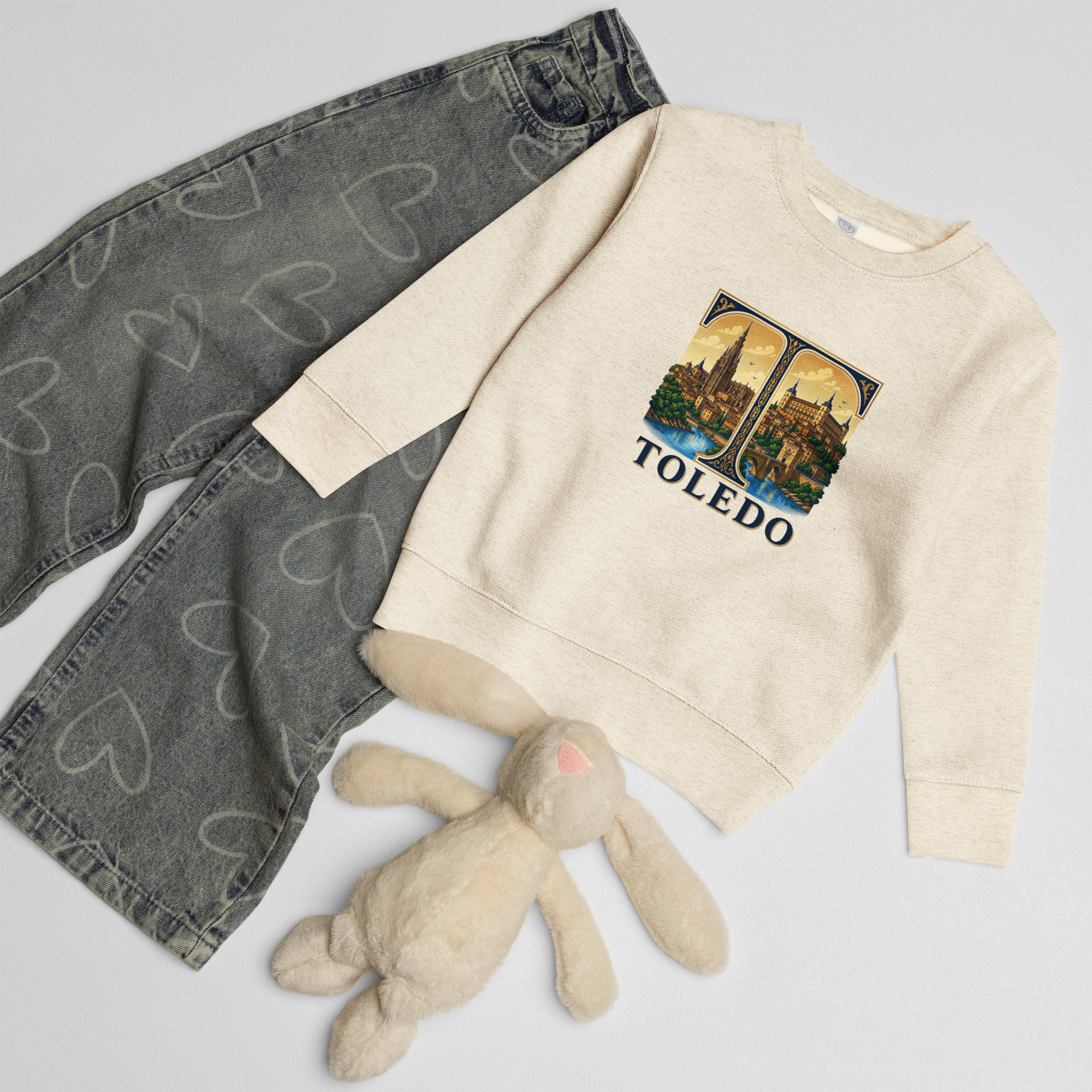 Sudadera de cuello redondo para niño - Imagen 4