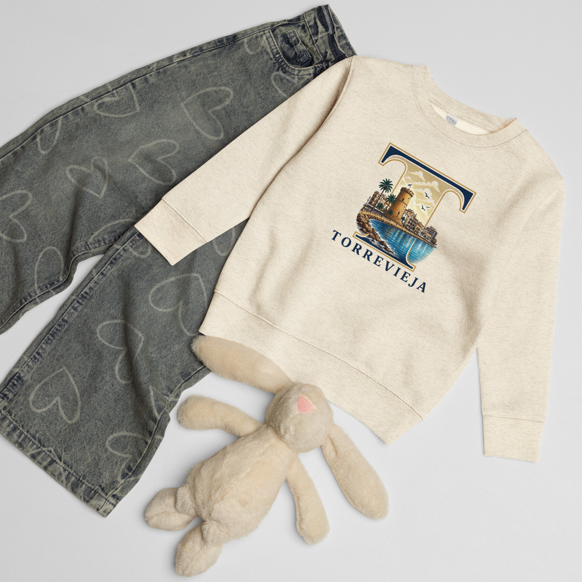 Sudadera de cuello redondo para niño - Imagen 4