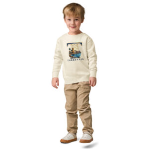 Sudadera de cuello redondo para niño