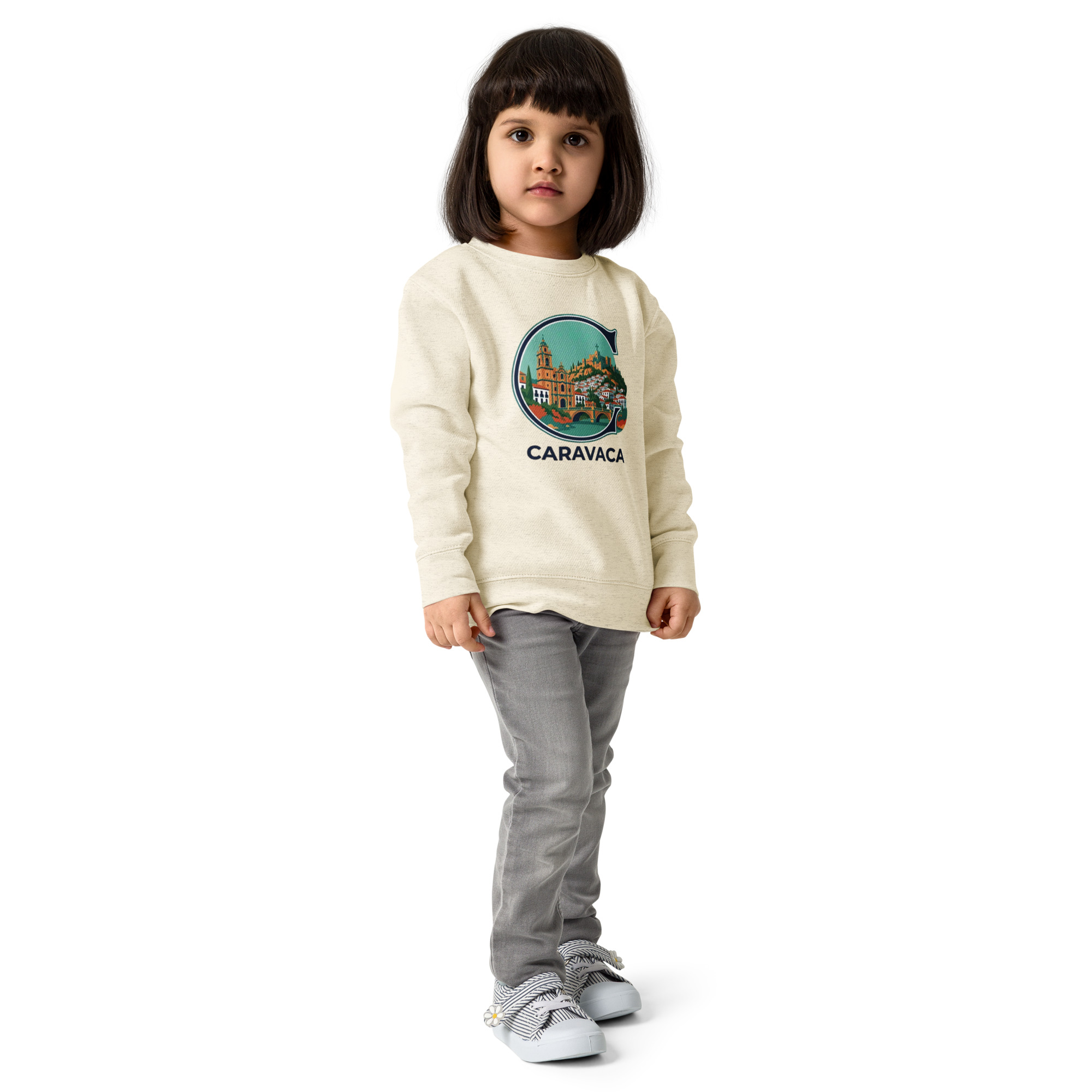 Sudadera de cuello redondo para niño