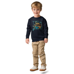 Sudadera de cuello redondo para niño