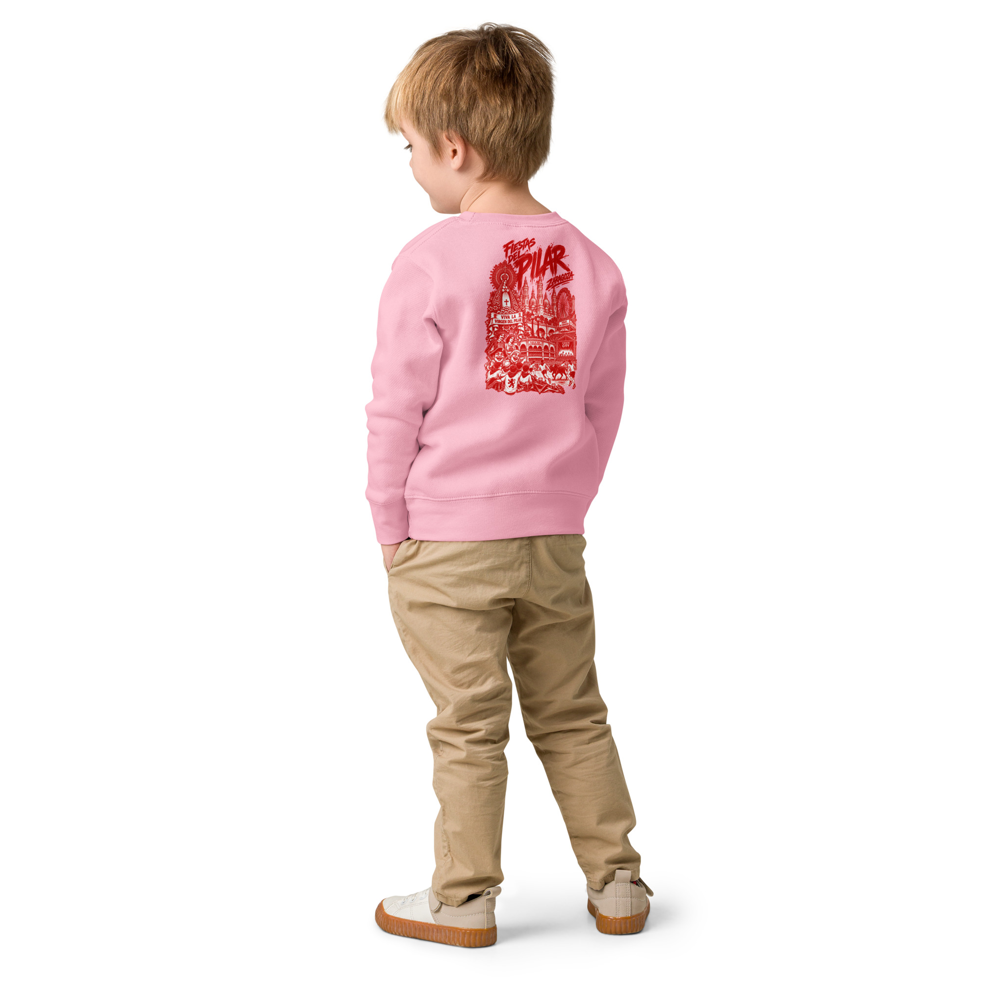 Sudadera de cuello redondo para niño - Imagen 7