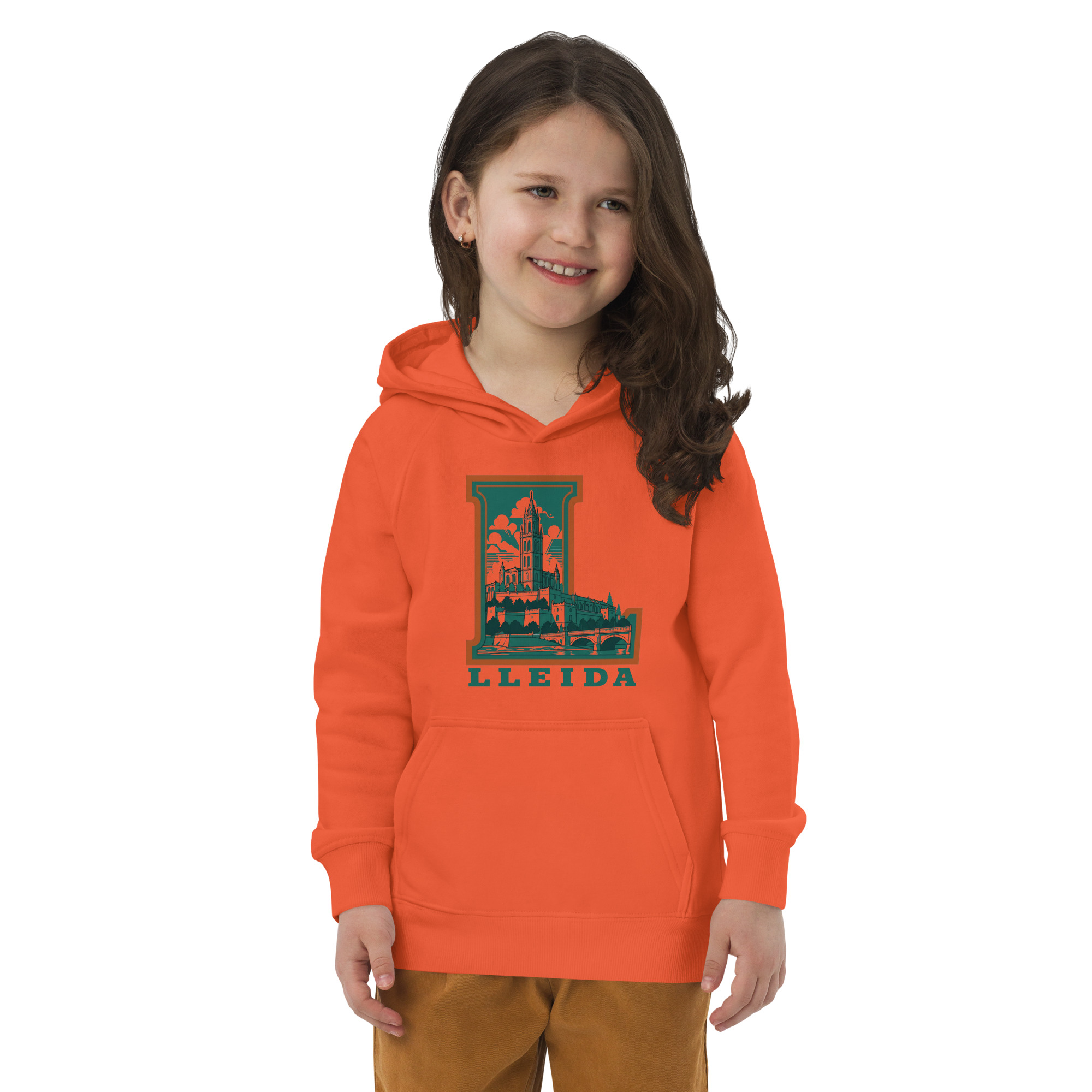 Sudadera con capucha eco niño