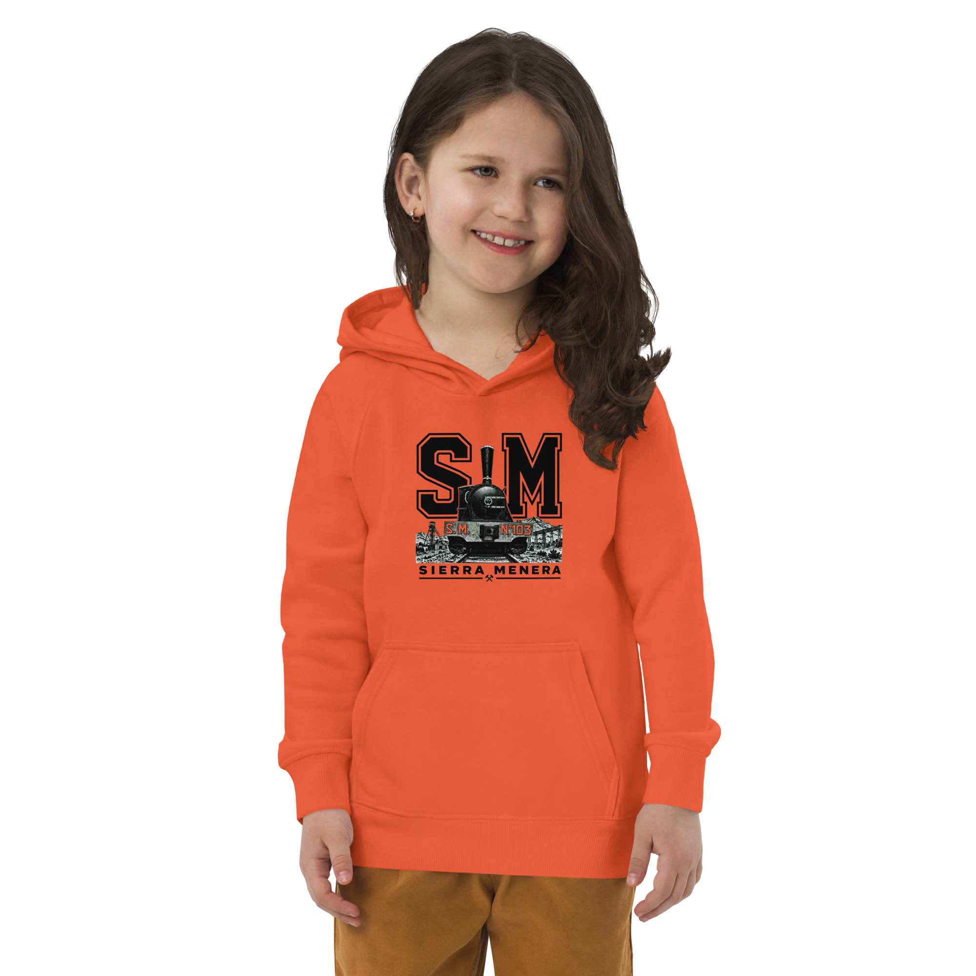 Sudadera con capucha eco niño