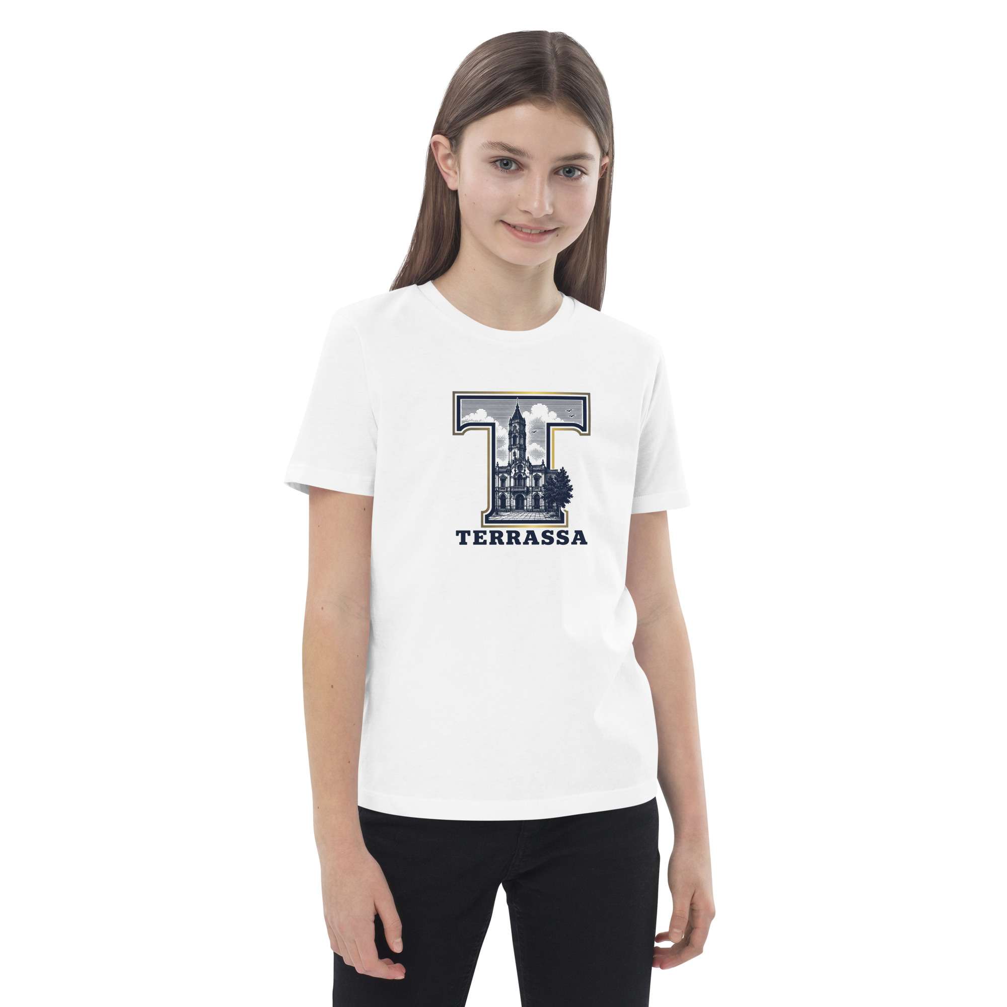Camiseta algodón orgánico niño