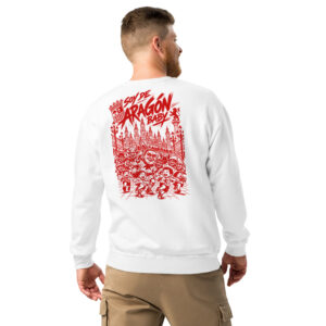 Sudadera cuello redondo(Marcaje DTF A3)