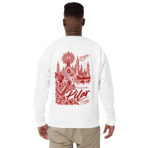 Sudadera cuello redondo(Marcaje DTF A3)