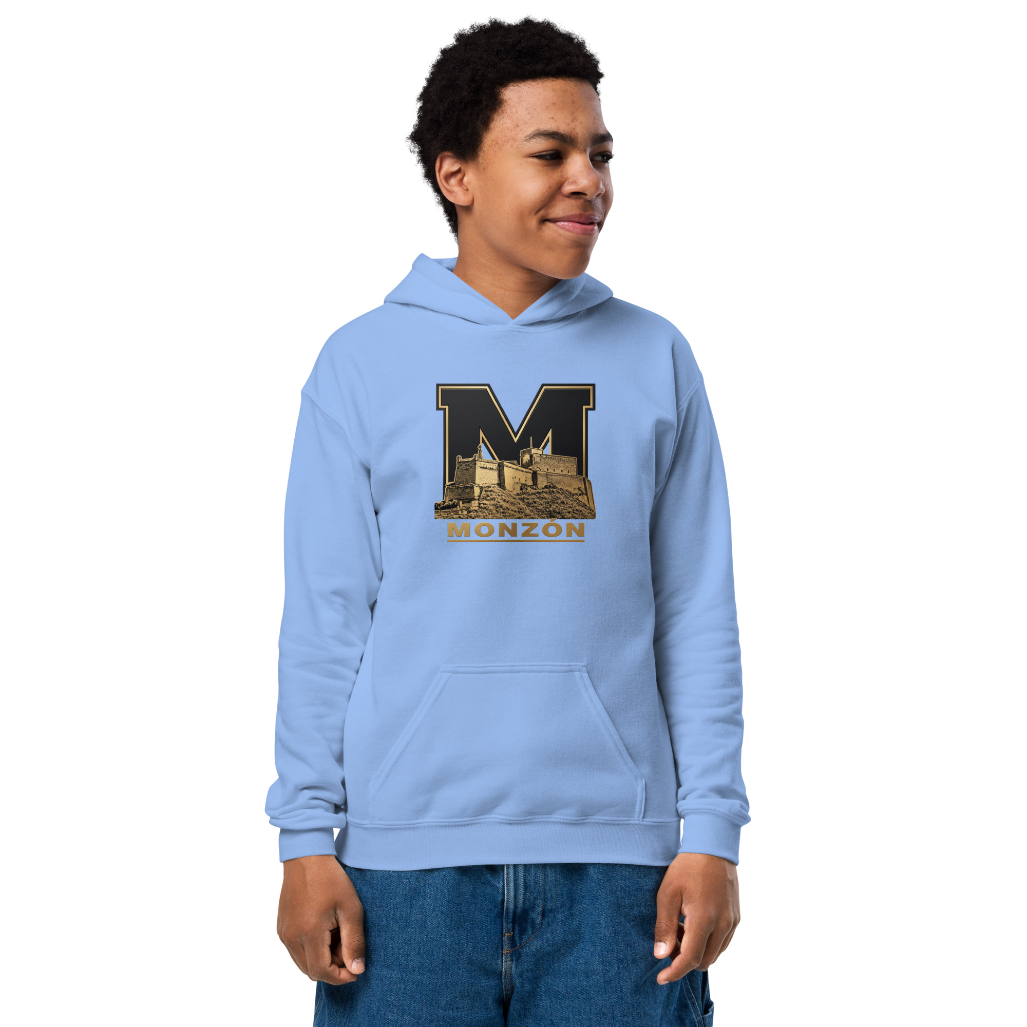 Sudadera gruesa con capucha para niño