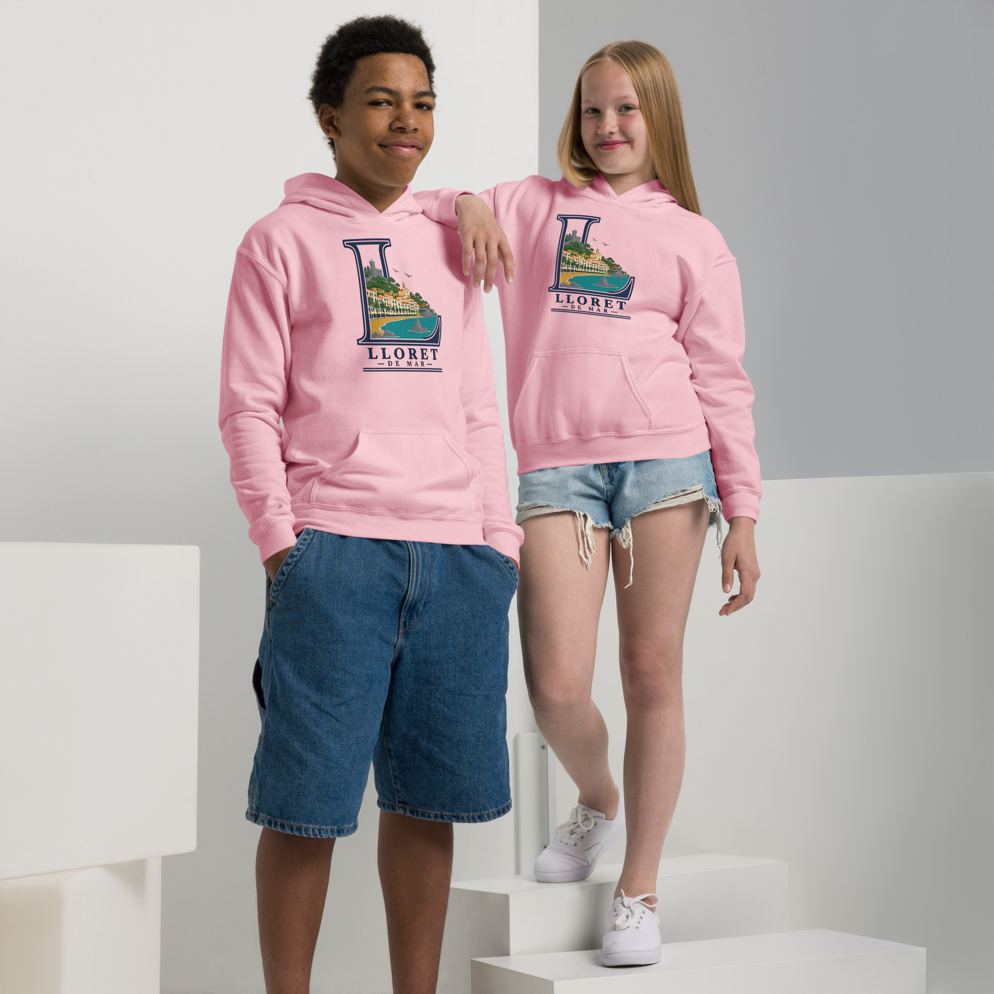 Sudadera gruesa con capucha para niño