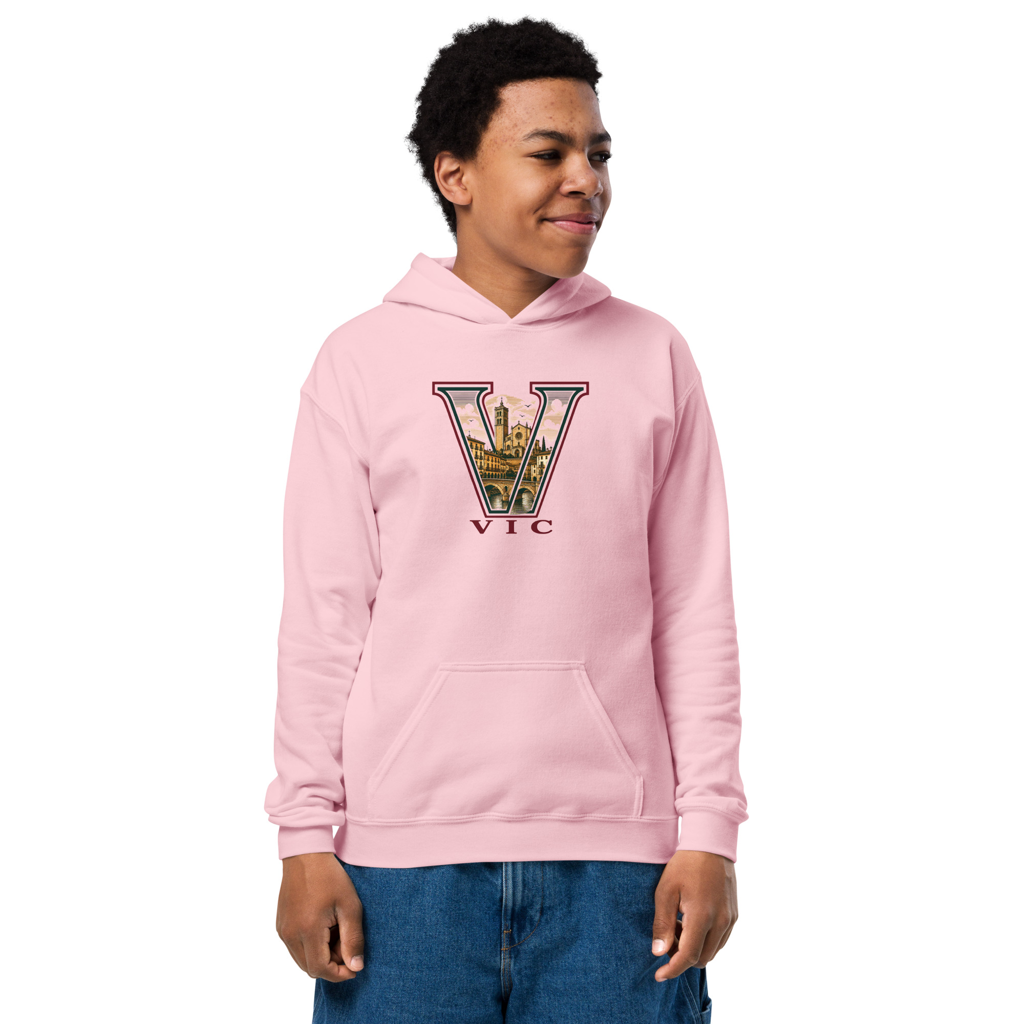 Sudadera gruesa con capucha para niño