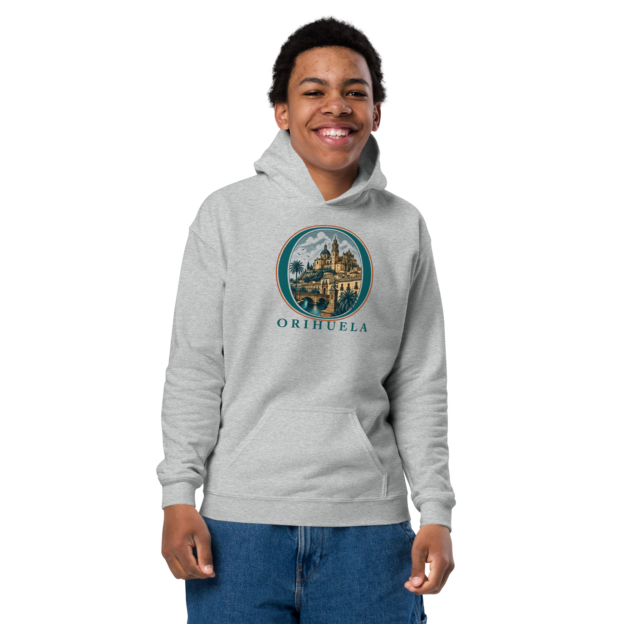 Sudadera gruesa con capucha para niño