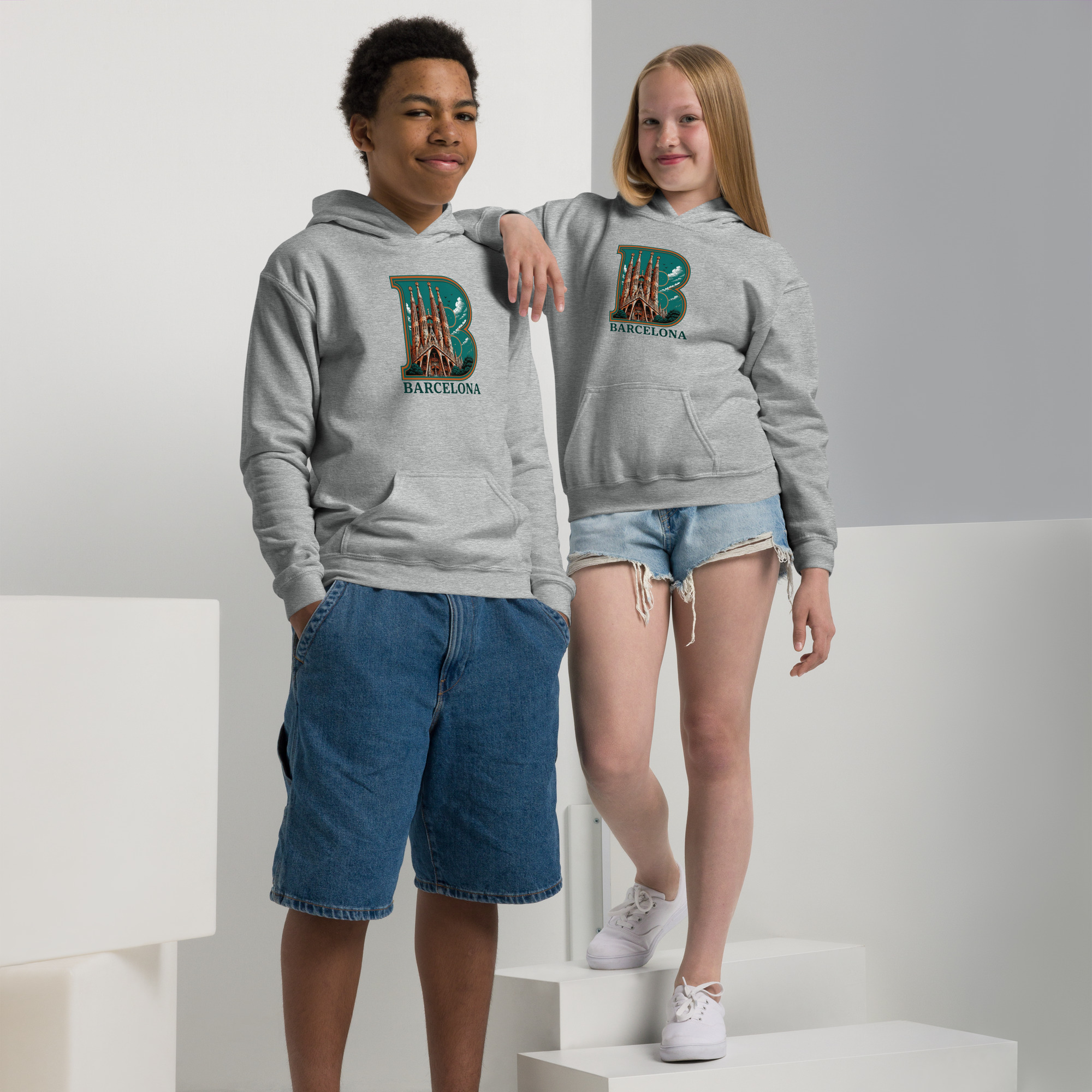Sudadera gruesa con capucha para niño - Imagen 12