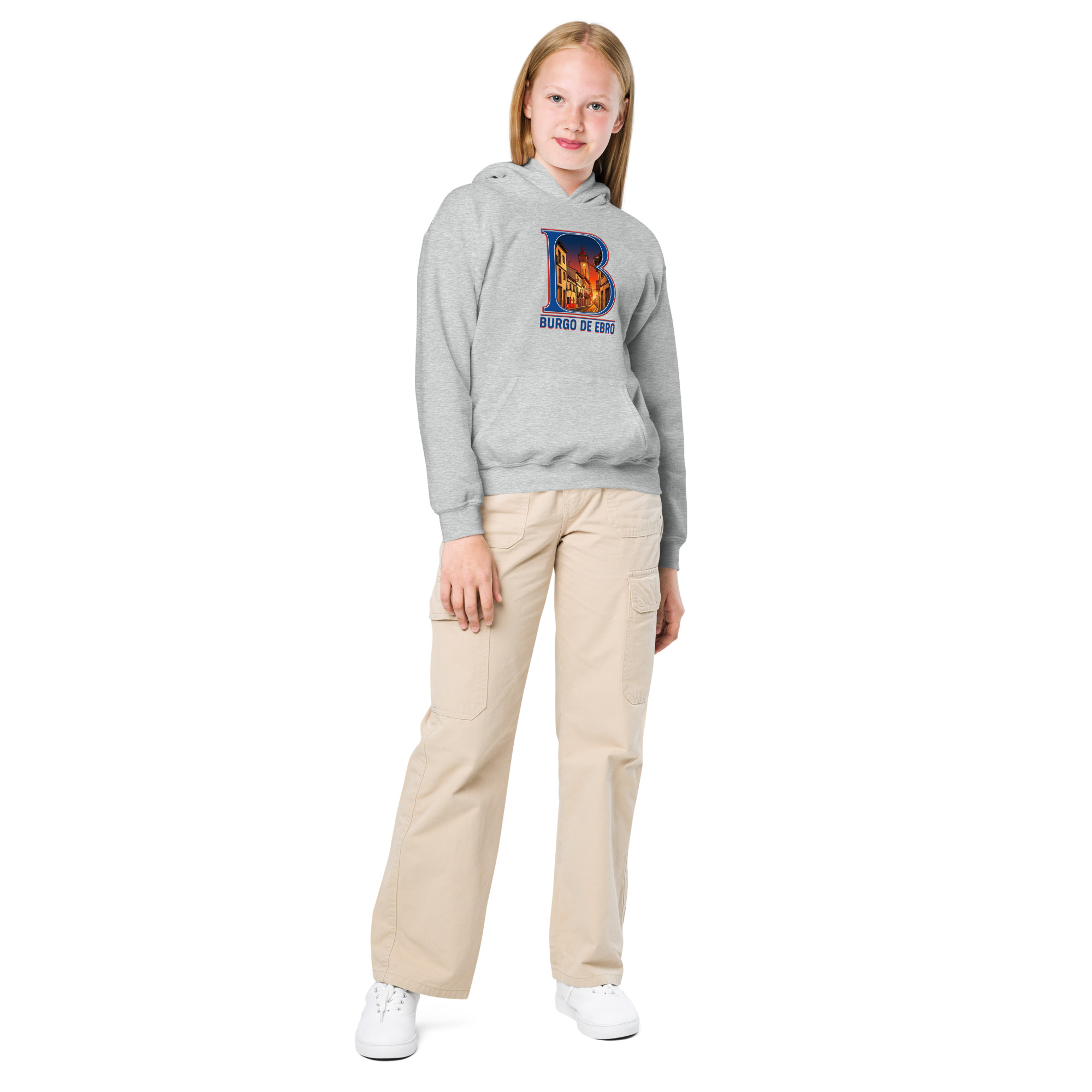 Sudadera gruesa con capucha para niño