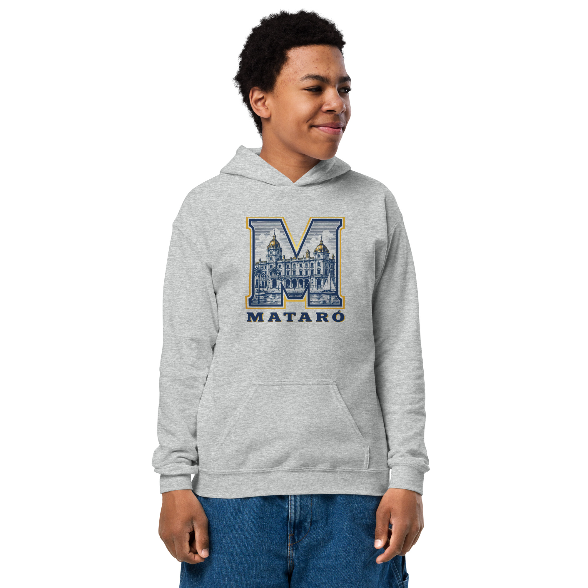 Sudadera gruesa con capucha para niño