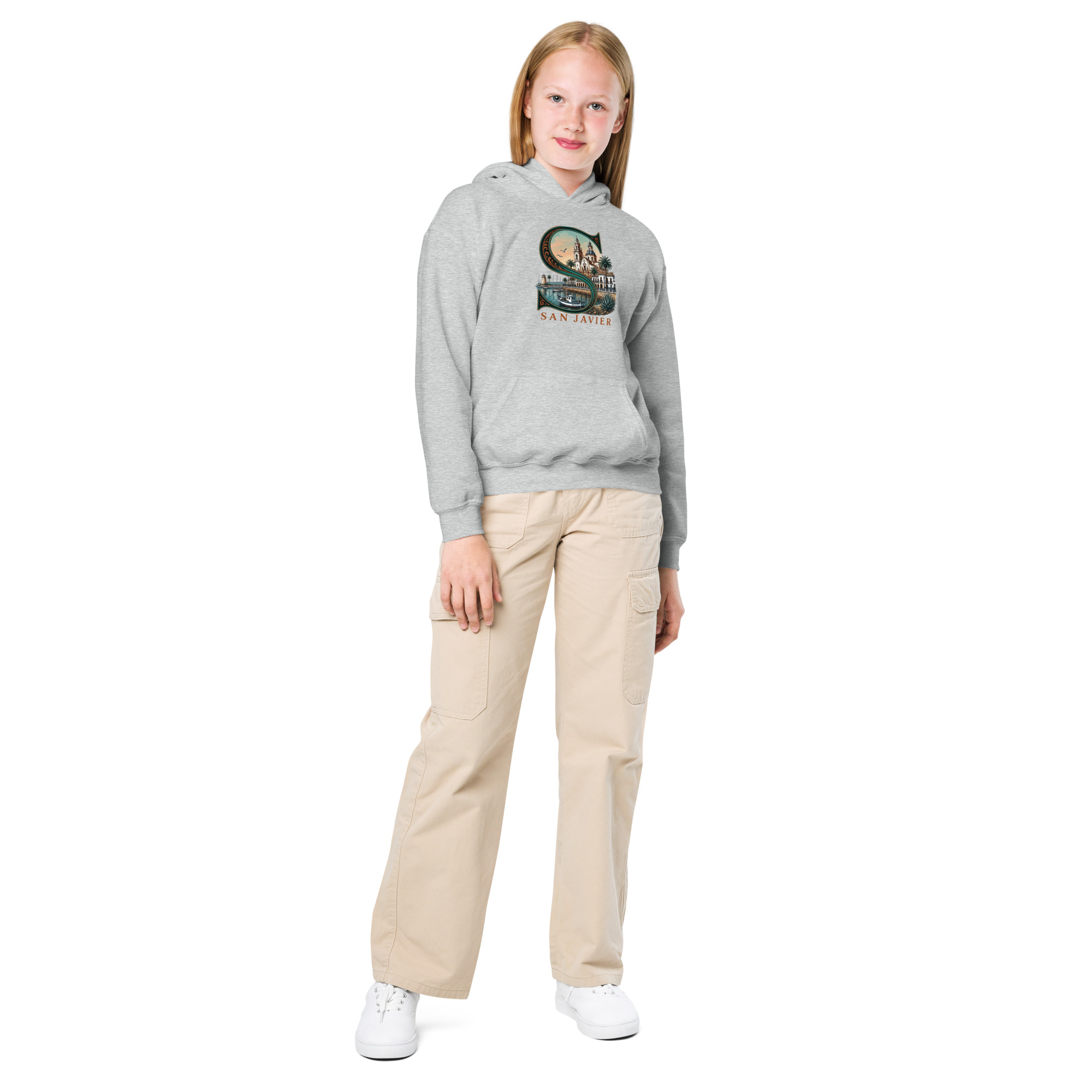Sudadera gruesa con capucha para niño