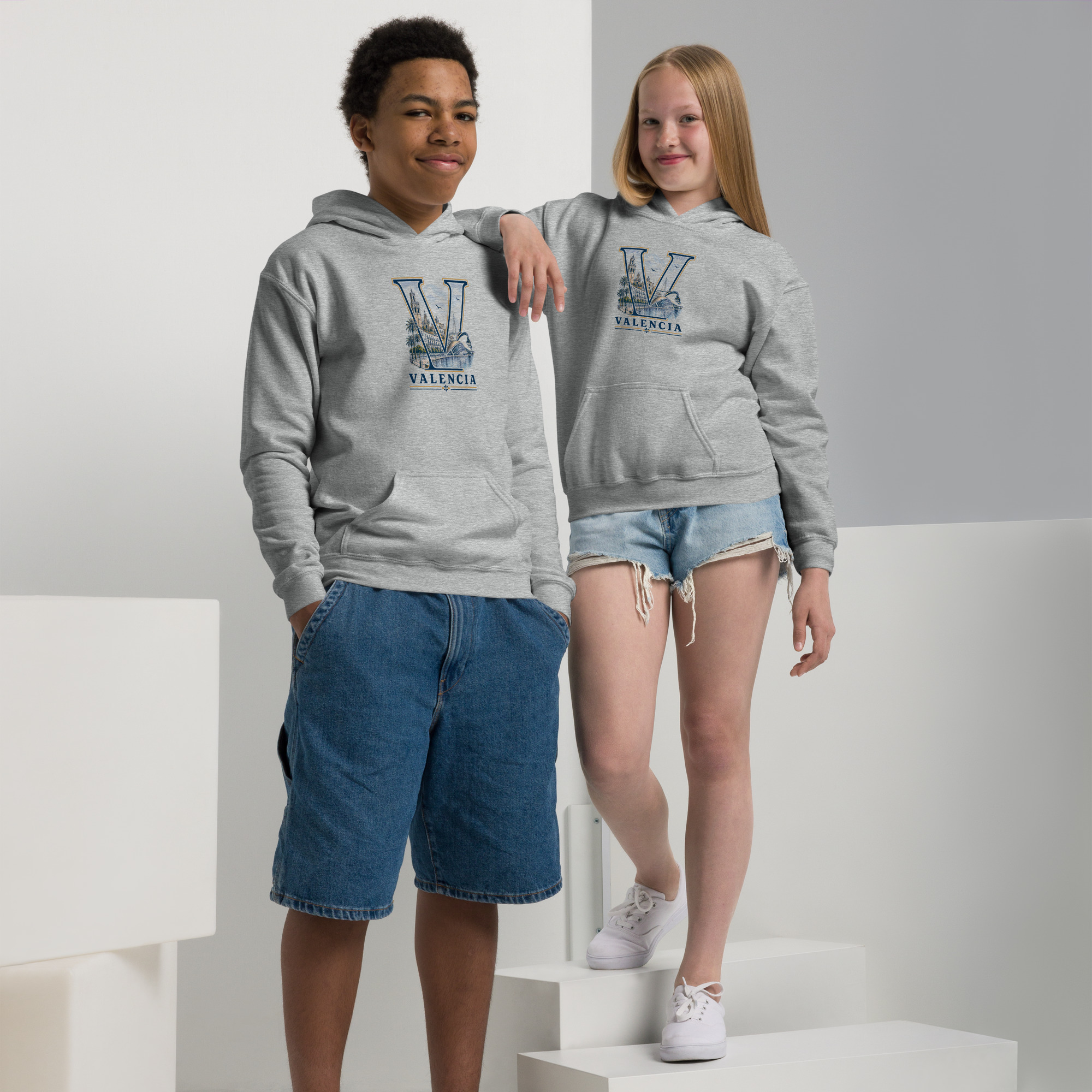 Sudadera gruesa con capucha para niño